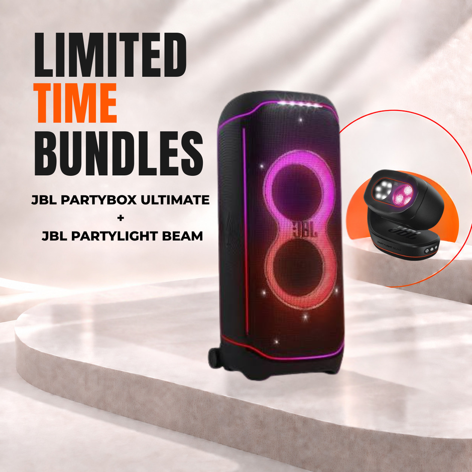 JBL PartyBox Ultimate + JBL PartyLight Beam Bundle