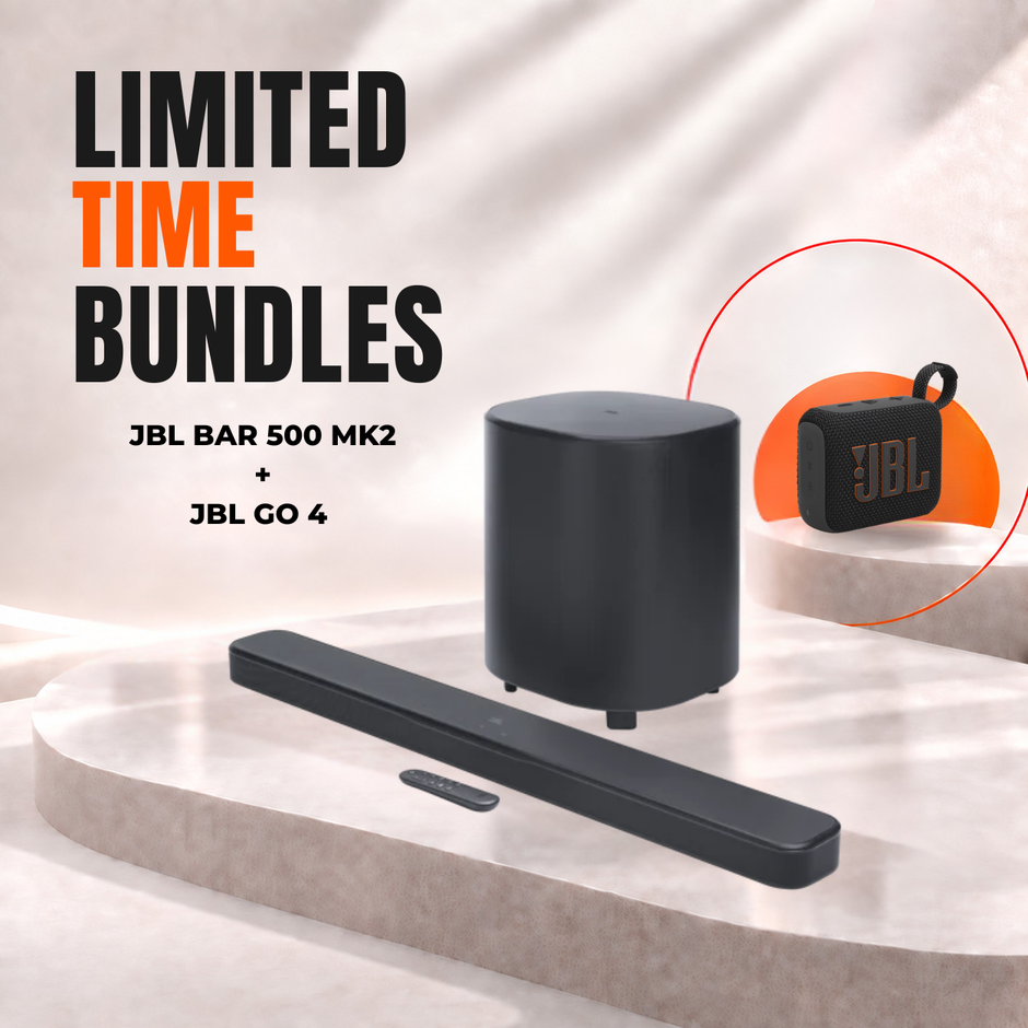 JBL Bar 500 MK2 + JBL GO 4 Bundle