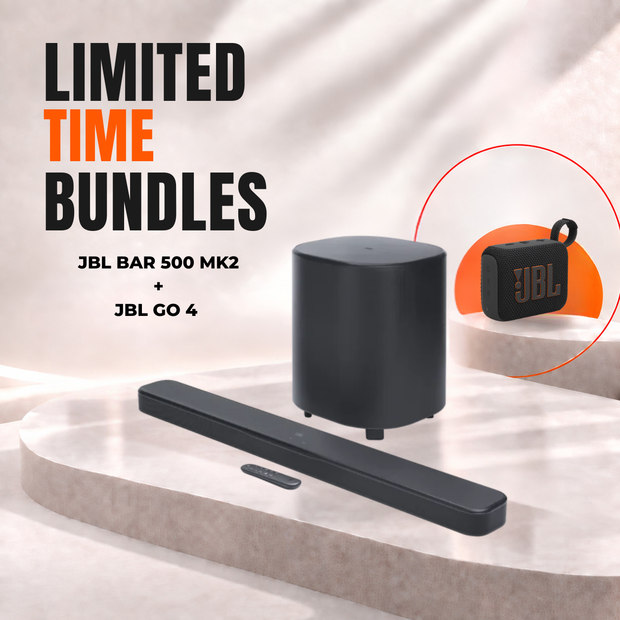 JBL Bar 500 MK2 + JBL GO 4 Bundle