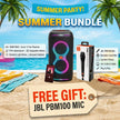 JBL PARTYBOX CLUB 120 + FREE JBL PBM100