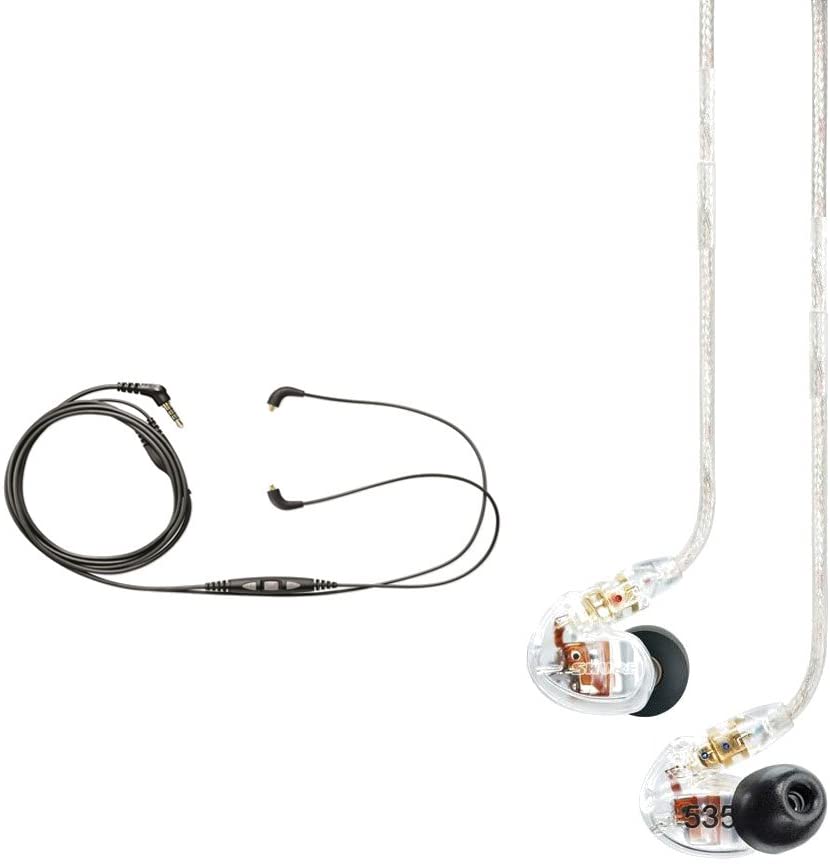 SHURE SE535-CL-EFS  سماعات أذن عازلة للصوت
