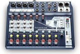 SOUNDCRAFT NotePad-12FX وحدة تحكم صوتي ذات شكل صغير تناظري مع تأثيرات ليكسيكون